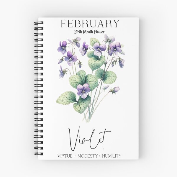 Item preview, Violet - February Birth Month Flower designed and sold by DrewonDesigns.