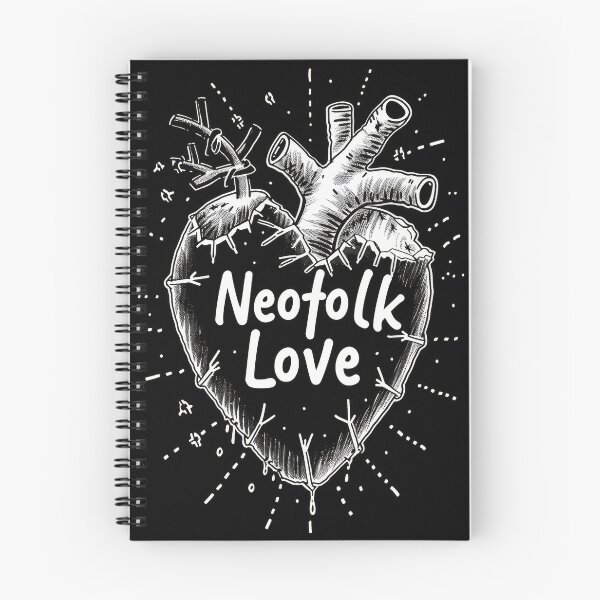 Item preview, Neofolk Love: Heart Stitched with neoclassical and "Irish folk" music style. designed and sold by Piotrek0001.