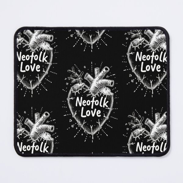Item preview, Neofolk Love: Heart Stitched with neoclassical and "Irish folk" music style. designed and sold by Piotrek0001.