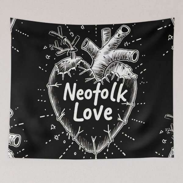 Item preview, Neofolk Love: Heart Stitched with neoclassical and "Irish folk" music style. designed and sold by Piotrek0001.