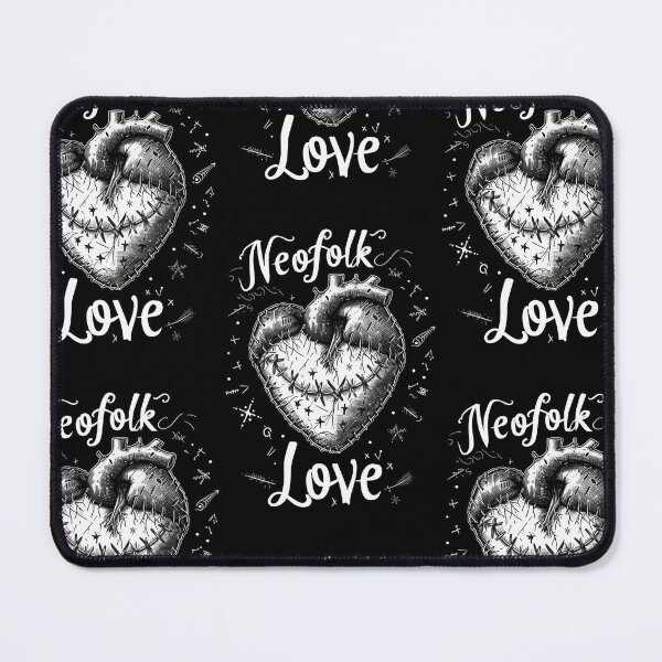 Item preview, Neofolk Love: Heart Stitched with neoclassical and "Irish folk" music style. designed and sold by Piotrek0001.