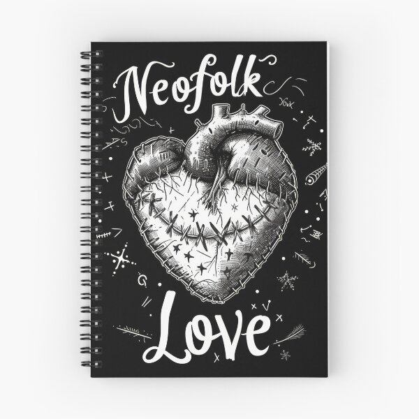 Item preview, Neofolk Love: Heart Stitched with neoclassical and "Irish folk" music style. designed and sold by Piotrek0001.