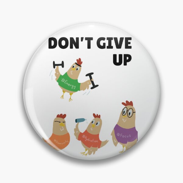 Item preview, Don’t Give Up Roosters  designed and sold by Ximechf.