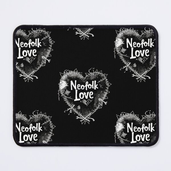 Item preview, Neofolk Love: Heart Stitched with neoclassical and "Irish folk" music style. designed and sold by Piotrek0001.