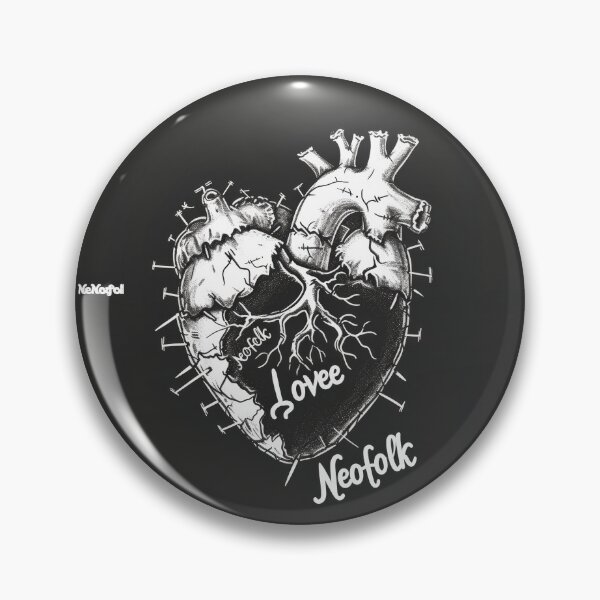 Item preview, Neofolk Love: Heart Stitched with neoclassical and "Irish folk" music style. designed and sold by Piotrek0001.
