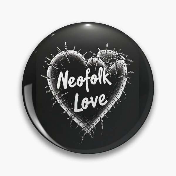 Item preview, Neofolk Love: Heart Stitched with neoclassical and "Irish folk" music style. designed and sold by Piotrek0001.