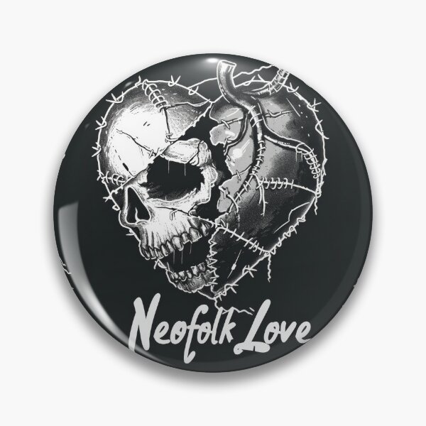 Item preview, Neofolk Love: Heart Stitched with neoclassical and "Irish folk" music style. designed and sold by Piotrek0001.
