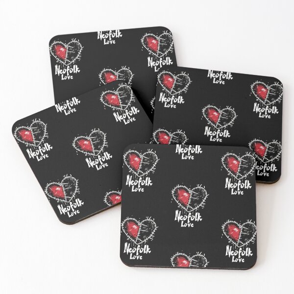Item preview, Neofolk Love: Heart Stitched with neoclassical and "Irish folk" music style. designed and sold by Piotrek0001.