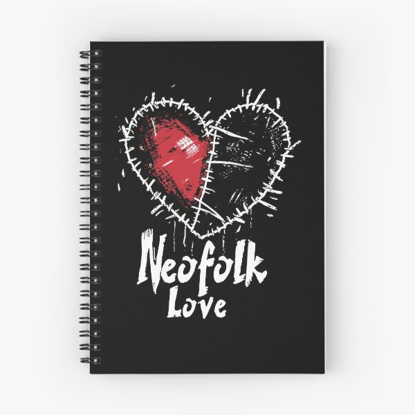 Item preview, Neofolk Love: Heart Stitched with neoclassical and "Irish folk" music style. designed and sold by Piotrek0001.