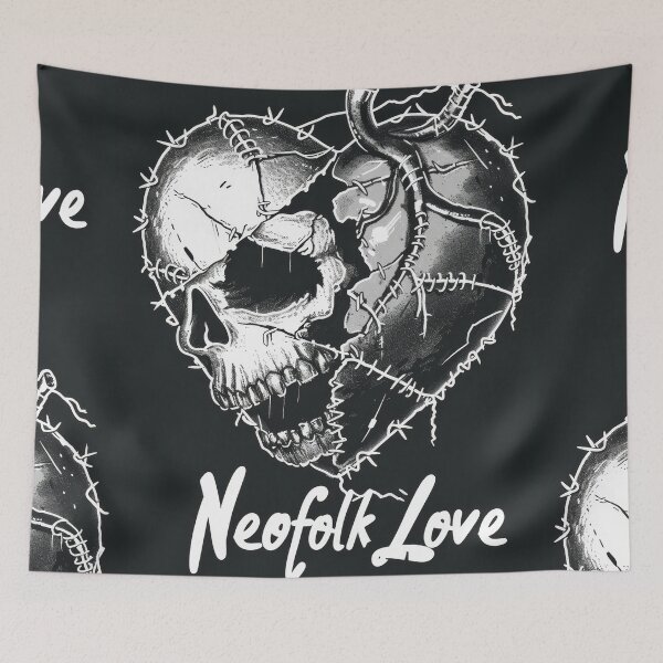 Item preview, Neofolk Love: Heart Stitched with neoclassical and "Irish folk" music style. designed and sold by Piotrek0001.