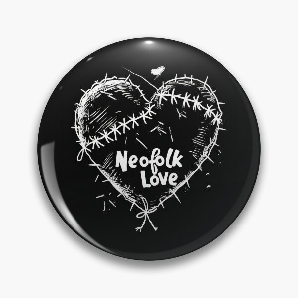 Item preview, Neofolk Love: Heart Stitched with neoclassical and "Irish folk" music style. designed and sold by Piotrek0001.
