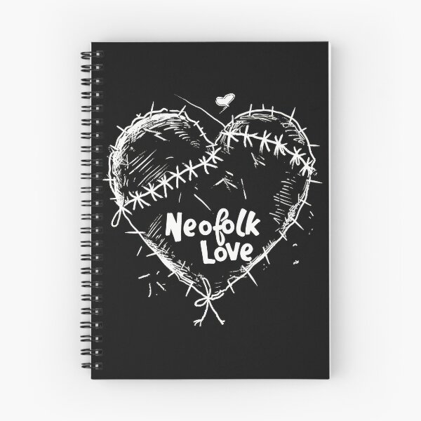Item preview, Neofolk Love: Heart Stitched with neoclassical and "Irish folk" music style. designed and sold by Piotrek0001.
