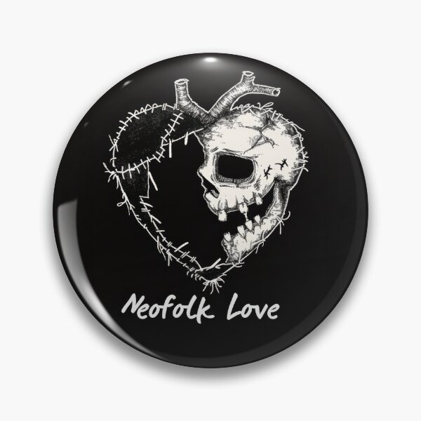 Item preview, Neofolk Love: Heart Stitched with neoclassical and "Irish folk" music style. designed and sold by Piotrek0001.