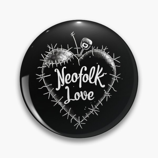 Item preview, Neofolk Love: Heart Stitched with neoclassical and "Irish folk" music style. designed and sold by Piotrek0001.