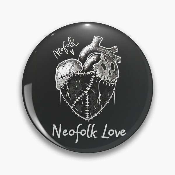 Item preview, Neofolk Love: Heart Stitched with neoclassical and "Irish folk" music style. designed and sold by Piotrek0001.