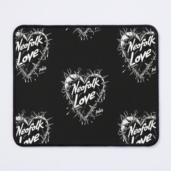 Item preview, Neofolk Love: Heart Stitched with neoclassical and "Irish folk" music style. designed and sold by Piotrek0001.