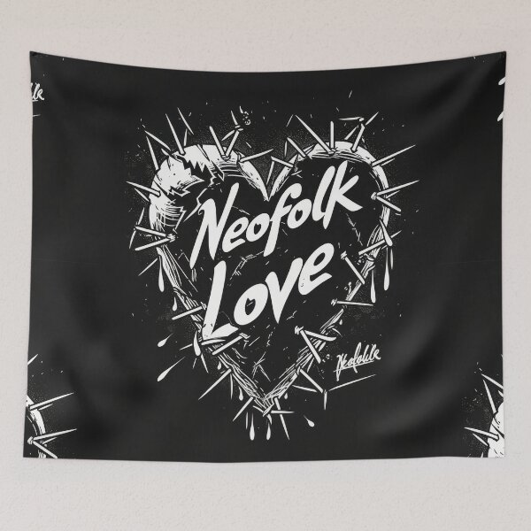 Item preview, Neofolk Love: Heart Stitched with neoclassical and "Irish folk" music style. designed and sold by Piotrek0001.