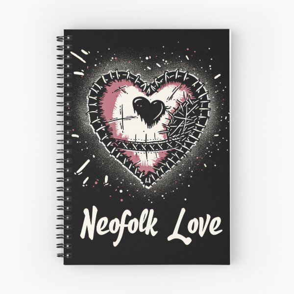 Item preview, Neofolk Love: Heart Stitched with neoclassical and "Irish folk" music style. designed and sold by Piotrek0001.