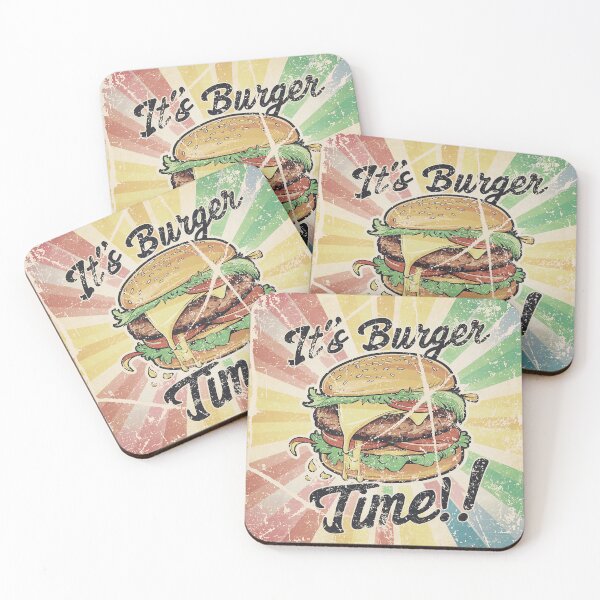 Item preview, burger day art with cartoon effects designed and sold by BKSARYLIFE.