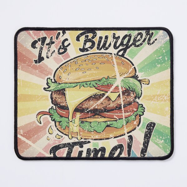 Item preview, burger day art with cartoon effects designed and sold by BKSARYLIFE.
