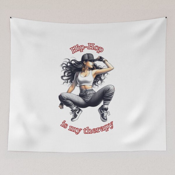 Item preview, “Hip-hop is my therapy” designed and sold by CHRIST5000.