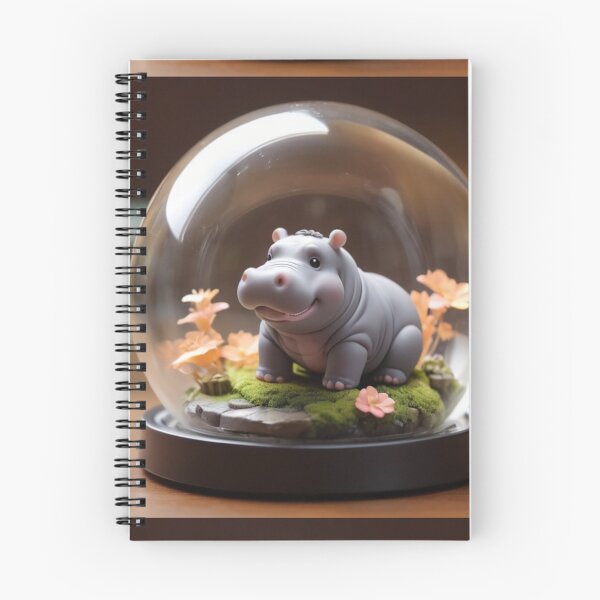 Item preview, Hippo in Crystal Ball designed and sold by NeatThingLover.