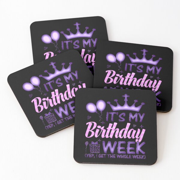Item preview, It´s my birthday week, birthday saying #1 designed and sold by creativerooney.