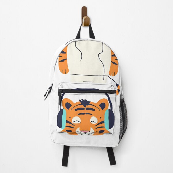 Item preview, Bengal tiger with headphones designed and sold by Yeyishop.