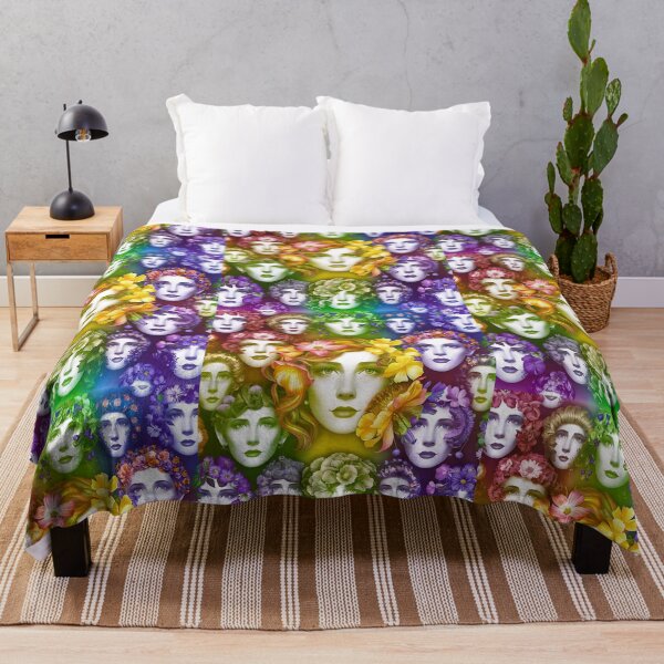 Item preview, Flower Fusion: Where Color Meets Couture designed and sold by DunuStore.