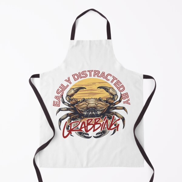 Item preview, Easily Distracted by Crabbing designed and sold by ChefOCreations.