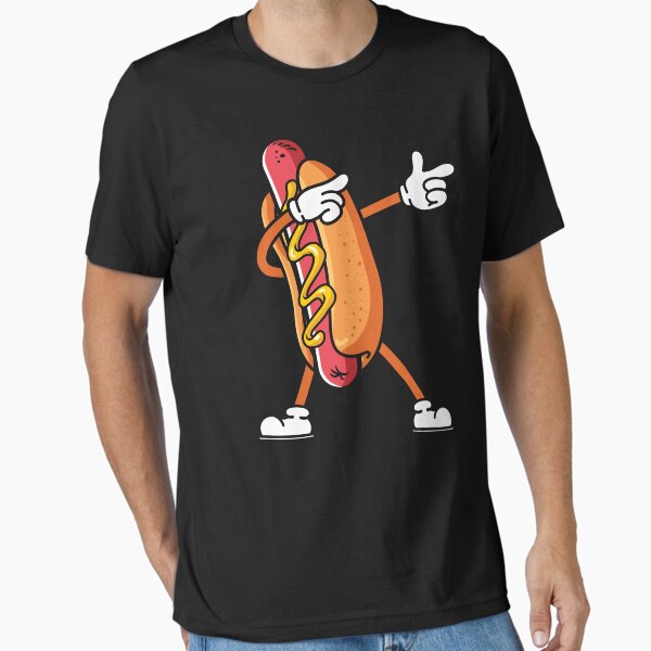 Item preview, Cute Dabbing Hot Dog Design For Kids Men Women Dancing Food designed and sold by universe-hold ⭐⭐⭐⭐⭐.