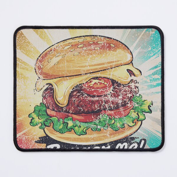 Item preview, burger me burger day special art with classic vibe designed and sold by BKSARYLIFE.