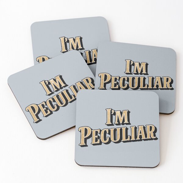 Item preview, I'm Peculiar designed and sold by Cuckoo Parrot.