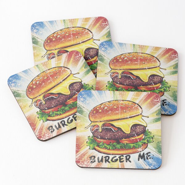 Item preview, burger me burger day special art with text designed and sold by BKSARYLIFE.