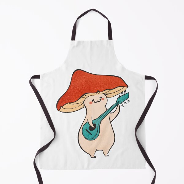 Item preview, Mushroom Head Playing A Mandolin designed and sold by BrightrDayMusicArt.