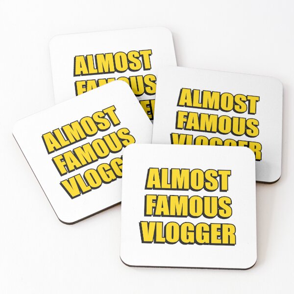 Item preview, Almost Famous Vlogger   - vlogging designed and sold by Inspirationmotivation.