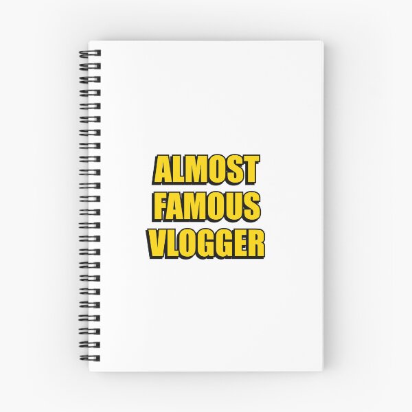 Item preview, Almost Famous Vlogger   - vlogging designed and sold by Inspirationmotivation.