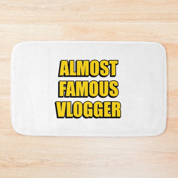 Item preview, Almost Famous Vlogger   - vlogging designed and sold by Inspirationmotivation.
