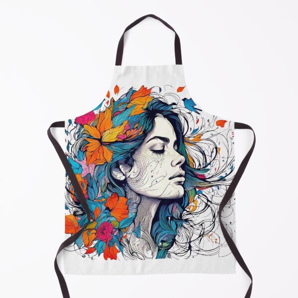 Item preview, The Woven Face: A Tapestry of Form and Fauna designed and sold by Colorful-Garden.