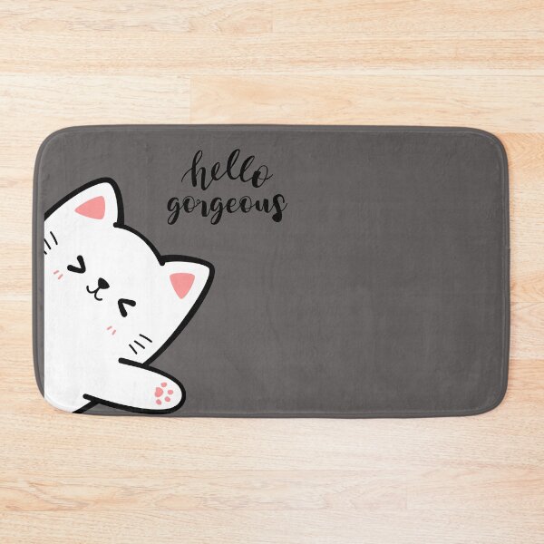 Item preview, CUTE CAT hello gorgeous designed and sold by brightsoul855.