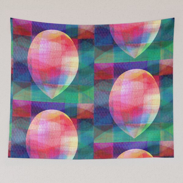 Item preview, Colorful Balloon B III designed and sold by MAMA LXXVIII: Art by Marsailhe Milward.