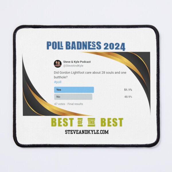 Item preview, Poll Badness 2024 Champion! designed and sold by steveandkyle.