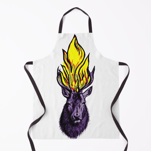 Item preview, Flaming Stag Purple designed and sold by jdm1981.