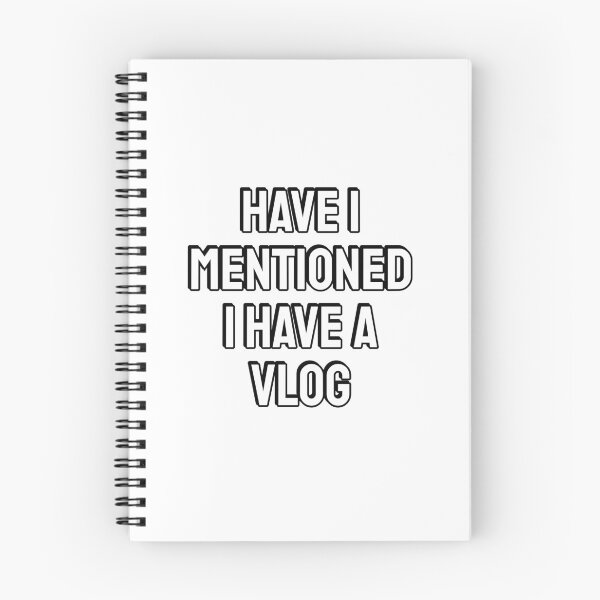 Item preview, ¿He mencionado que tengo un vlog? - vlogging designed and sold by Inspirationmotivation.
