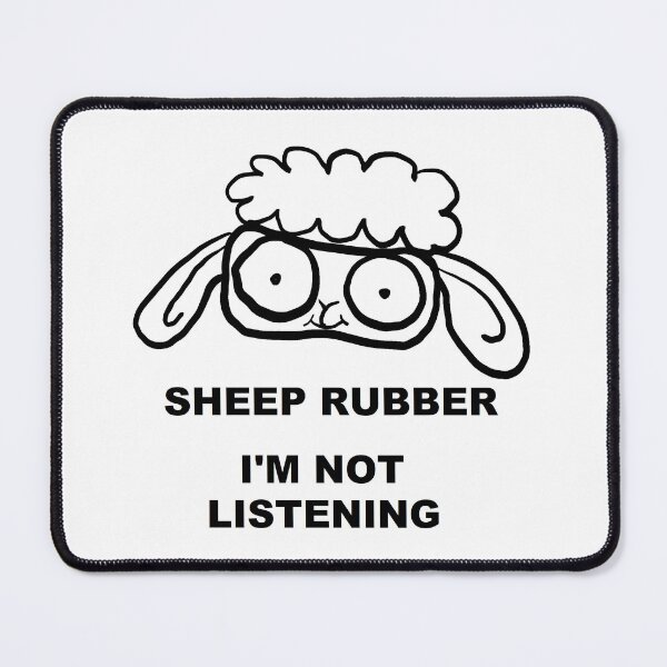 Item preview, SHEEP RUBBER designed and sold by RubberWorld.
