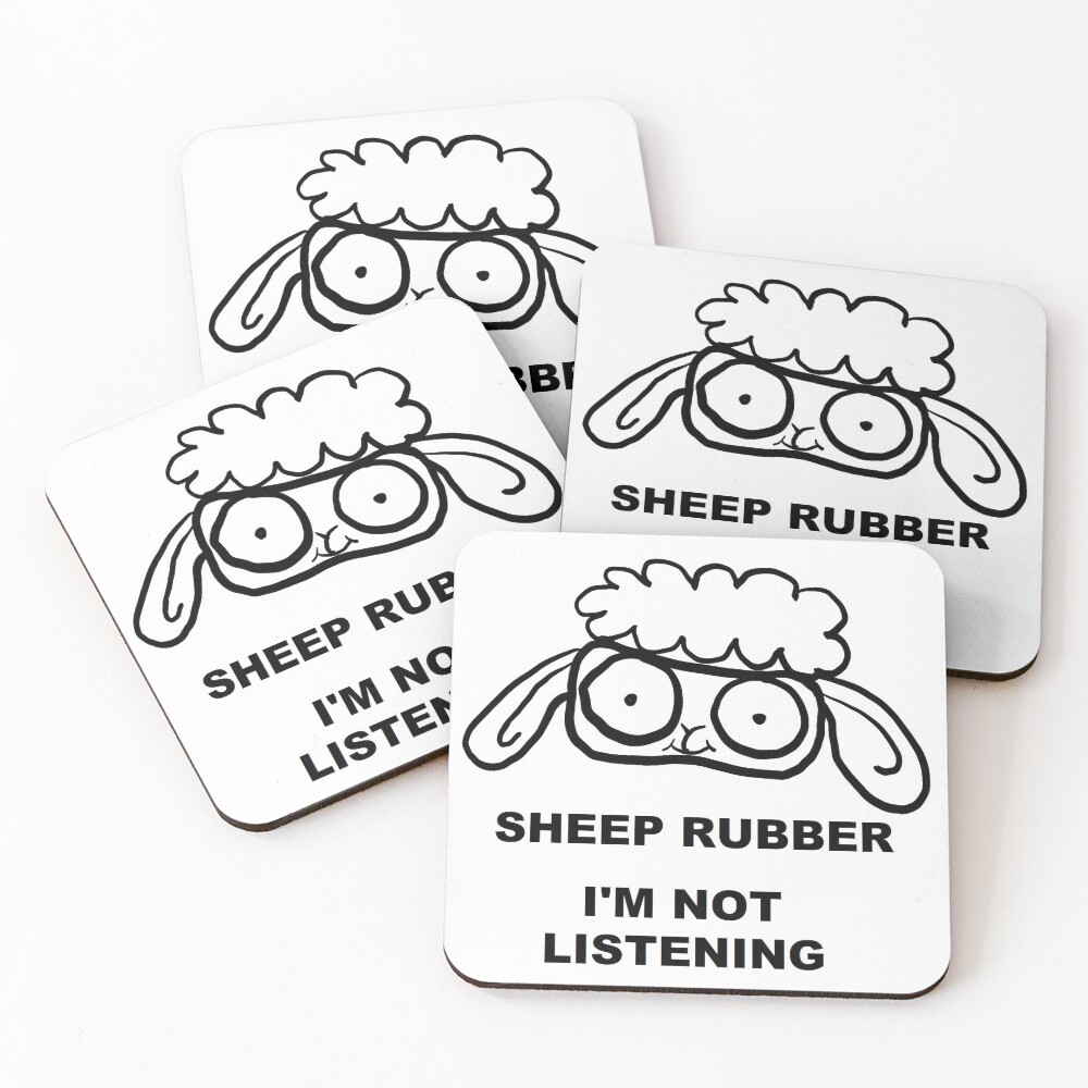 Item preview, Coasters (Set of 4) designed and sold by RubberWorld.