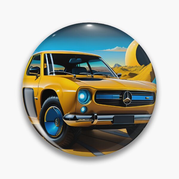 Item preview, Cool Vintage Style Electric Car On A Alien Planet designed and sold by TheArtOfPat.