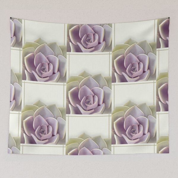 Item preview, Green and purple succulent plant illustration. designed and sold by Kerrie Owens.