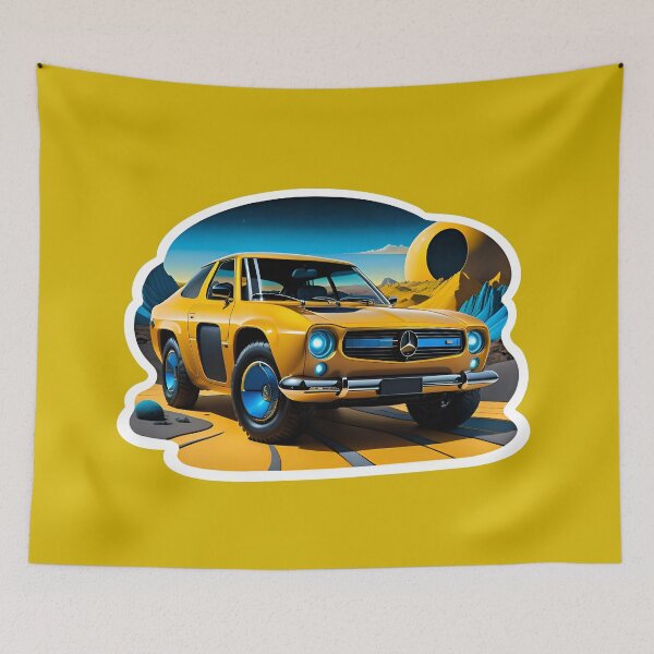 Item preview, Cool Vintage Style Electric Car On A Alien Planet designed and sold by TheArtOfPat.