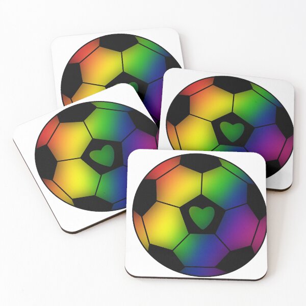 Item preview, Soccer Love Rainbow designed and sold by Whylimecreates.